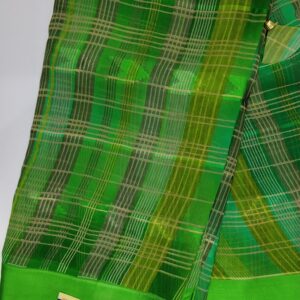 Georgette Printed Sarees with Raw Silk Blouse 10 % Discount