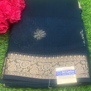 Fancy designer sarees with running blouse