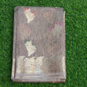 Beautiful Paper Tussar Sarees with running blouse